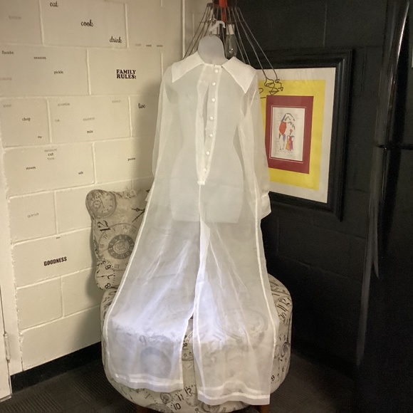JASPER HOUSE. See-through jumpsuit exquisite. You must see this to believe it 💃 - Picture 1 of 6